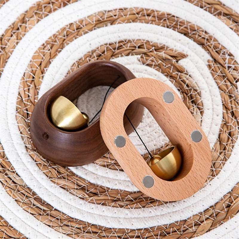Japanese-Style Wind Chime Doorbell Suction Door-Type Copper Bell Pendant Entry Reminder Magnetic Suc