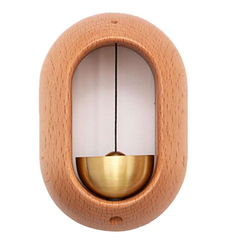 Japanese-Style Wind Chime Doorbell Suction Door-Type Copper Bell Pendant Entry Reminder Magnetic Suc