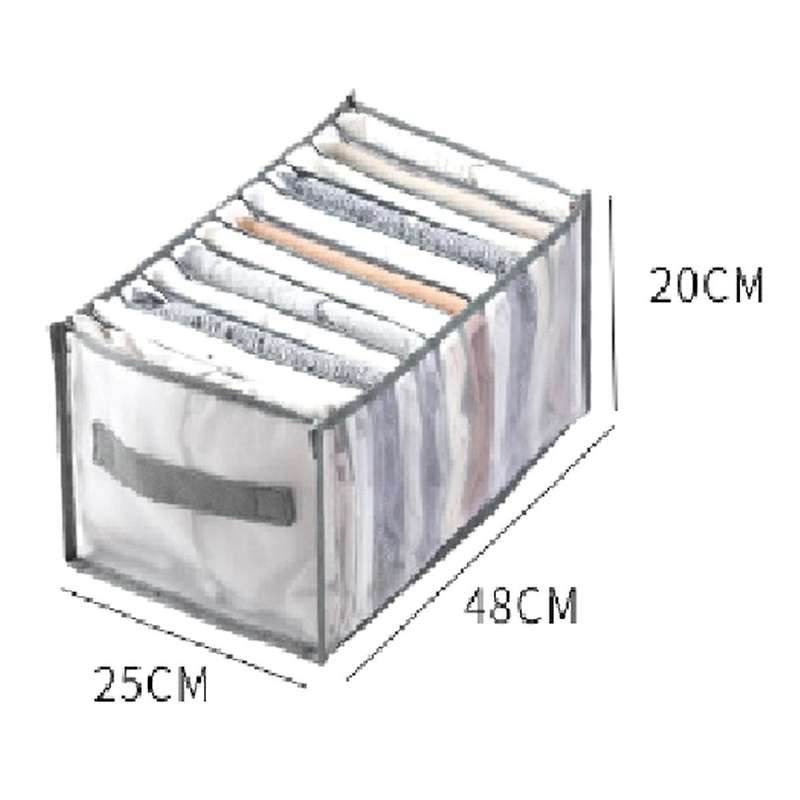 Jeans Organization Storage Box Closet Organizer Clothing Drawer Organizers Cabinet Pants Storage Org