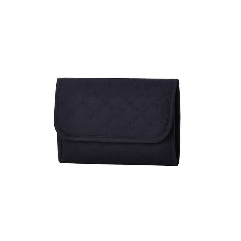 Jewelry Organizer Roll Foldable Jewelry Storage Bag Portable Travel Jewelry Case Soft Earrings Brace