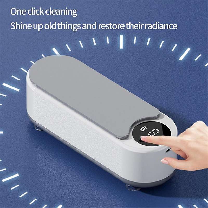 Jewelry Cleaner Portable Household Cleaning Machine for Jewelry,Glasses,Rings Diamond,Coin,Watch