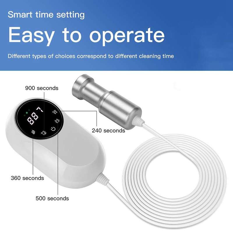 Jewelry Cleaner Mini Ultrasonic Cleaner Washing Machine for Fruit, Glass Denture, Jewelry Diamond A