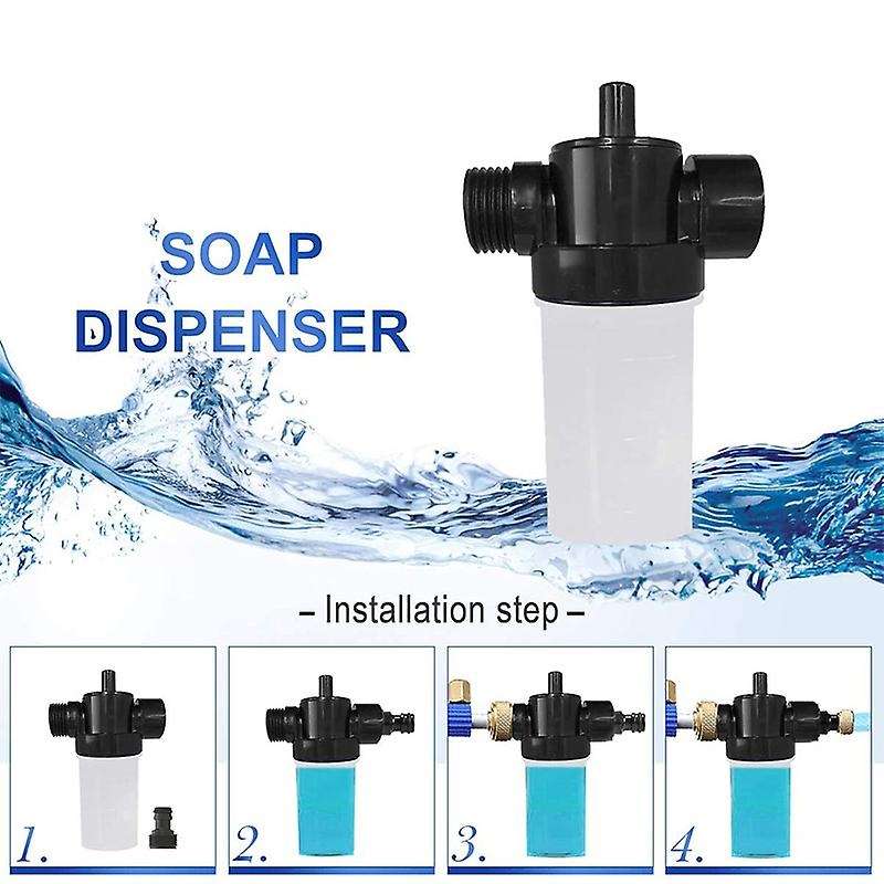 Jet Car Washer Power Hose Nozzle, Magic High Pressure Wand, Flexible Water Hose Nozzle Sprayer Exten