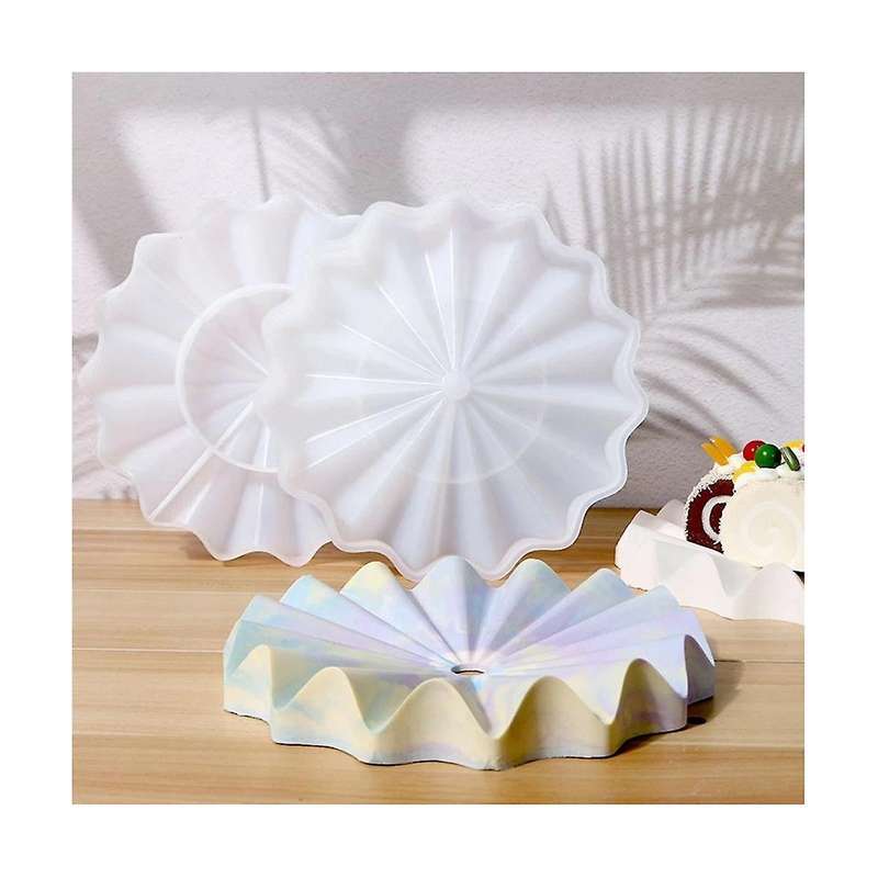 Jewelry Tray Fruit Bowl Silicone Tray Mold Epoxy Resin Mold Hollow Bowl Stone Silicone Mold