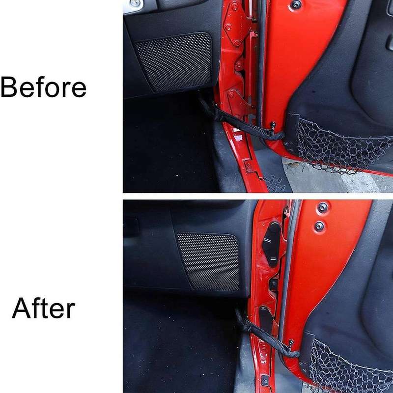 JK Door Screw Protector Cover Trim for JK JKU 2007-2017,15Pcs