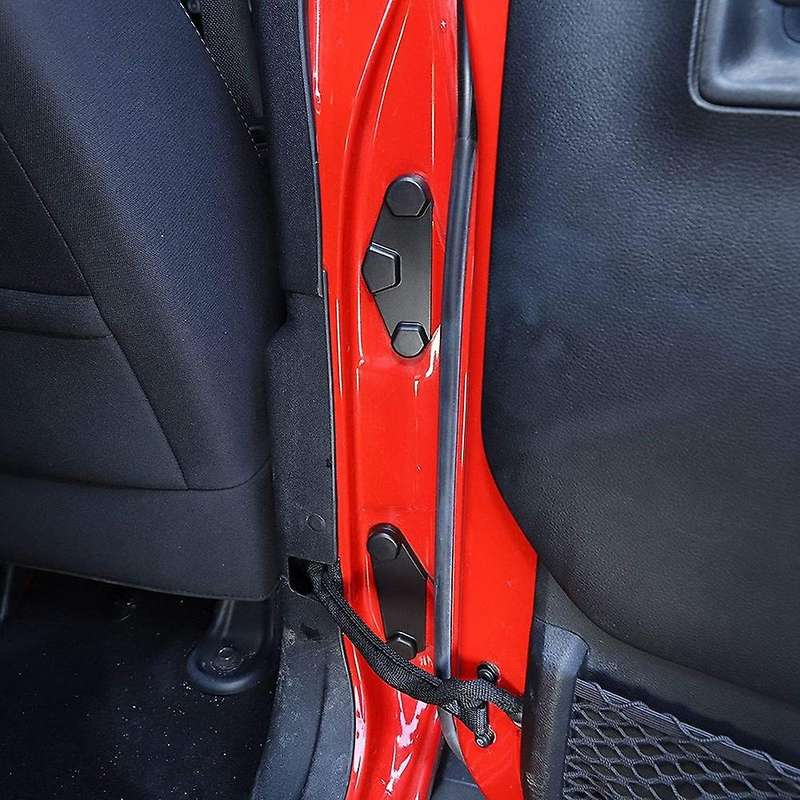 JK Door Screw Protector Cover Trim for JK JKU 2007-2017,15Pcs