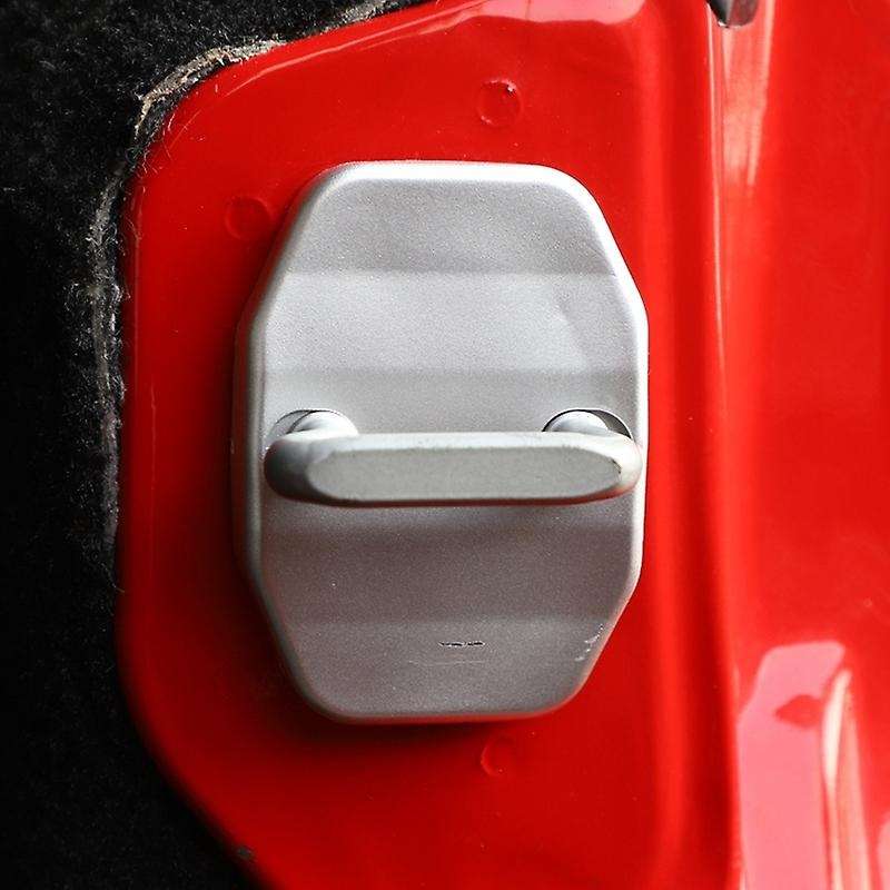JK Door Lock Cover Buckle Decor Trim for JK 2007-2017 Door Locker Protector Cover Sticker