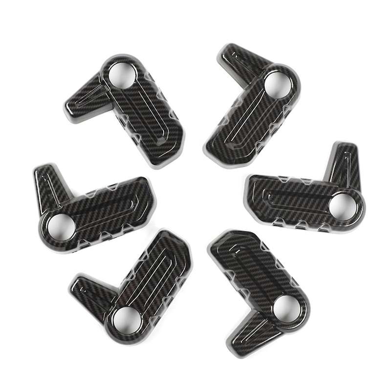 JL Hardtop Roof Removal Switch Handle Cover Trim for Wrangler JL JT 2018-2021 Accessories (Carbon Fi