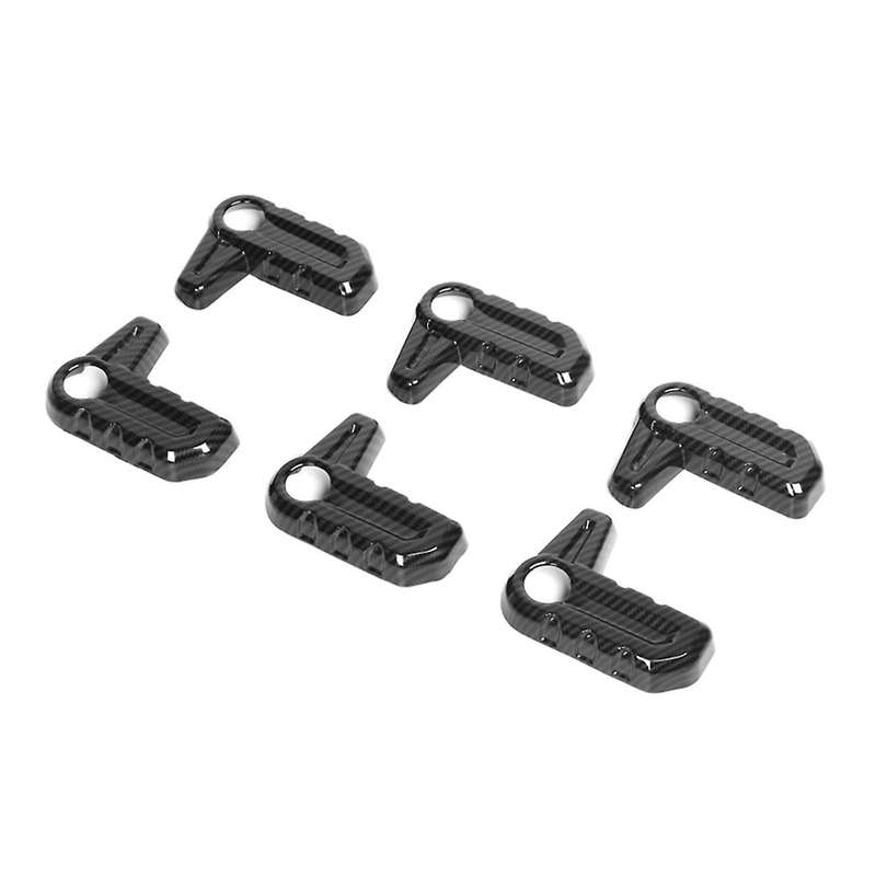 JL Hardtop Roof Removal Switch Handle Cover Trim for Wrangler JL JT 2018-2021 Accessories (Carbon Fi