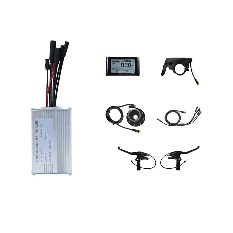 Jn17a Controller Kit Electric Bicycle Electric Scooter Kit Sw900 Display Sine Wave Controller 36/48v