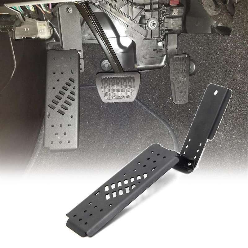 JL Dead Pedal, Dead Pedal Left Side Foot Rest Kick Panel for JL JT 2018-2023