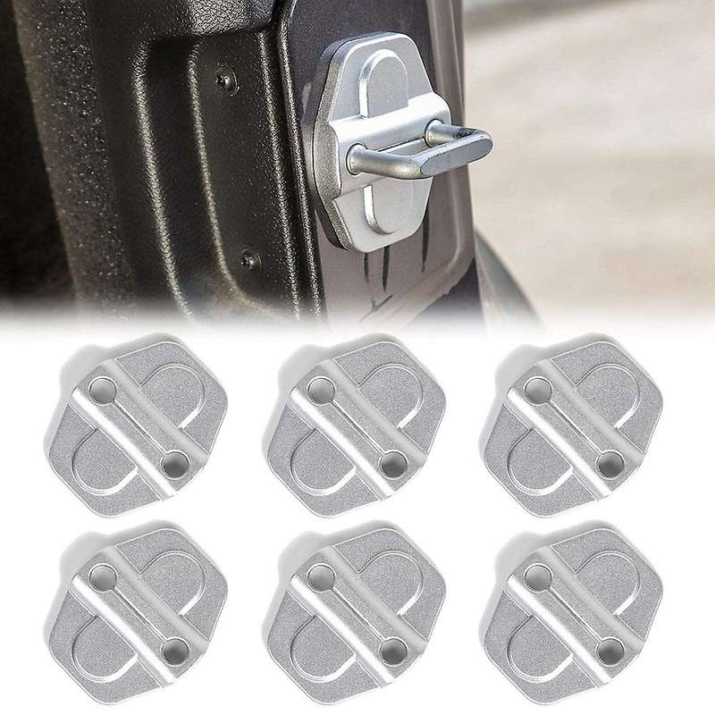 JL Door Lock Cover Buckle Decor Trim for JL JLU 2018-2020 JT 2020