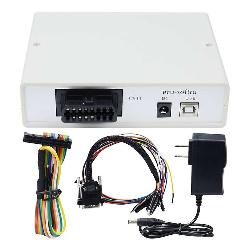 J-TAG for K-TM FLASH Via J2534 Works FLASH ECU-Soft OBD ECU Programmer Power BOX 3 Switches Operati