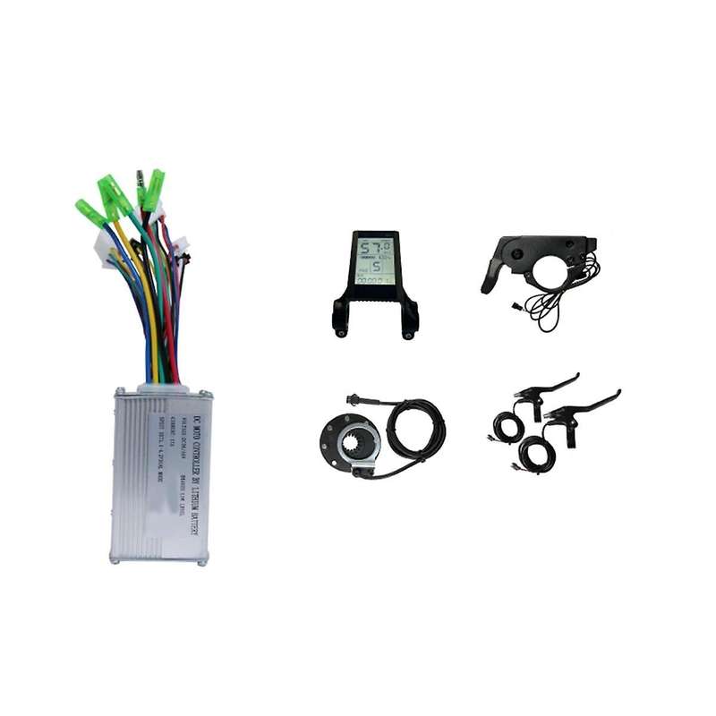 Jn17a Full Common Head Controller Kit 36v 48v 250w-350w for Electric Bicycle Motor Conversion Kit wi