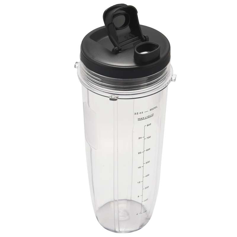 Juicer Accessories 32OZ Cup and Spout Lid for BL480 / BL490 / BL640 / BL680 Auto IQ Series Juicer