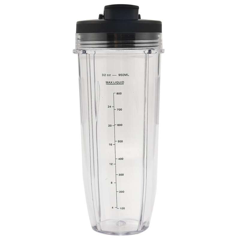 Juicer Accessories 32OZ Cup and Spout Lid for BL480 / BL490 / BL640 / BL680 Auto IQ Series Juicer