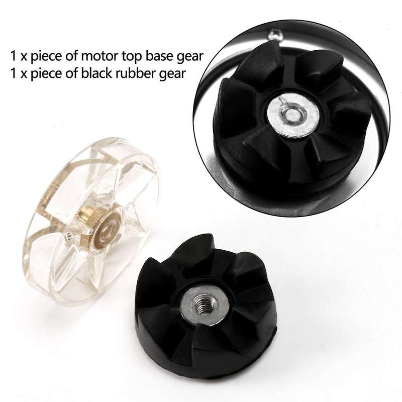 Juicer Replacement Parts for 600W 900W Extractor Blade,Rubber Sealing Gasket,Shock Pad,Motor Top Ba