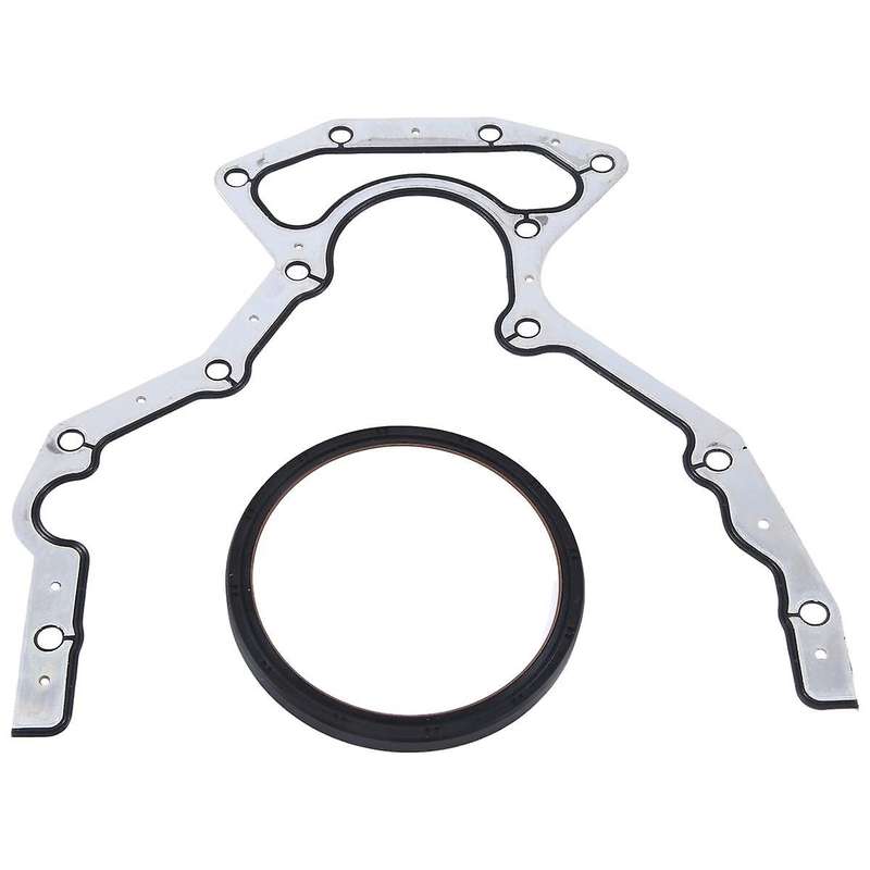 JV1657 Rear Main Seal Block Cover Gasket Kit Crankshaft Seal Kit for BS40640