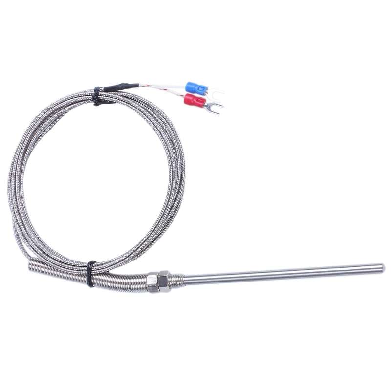 K Type 0-800 Degree Celsius Thermocouple Probe Sensors 2m 6.5ft