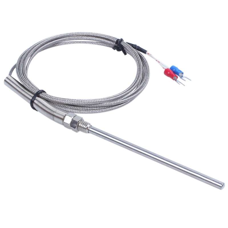 K Type 0-800 Degree Celsius Thermocouple Probe Sensors 2m 6.5ft