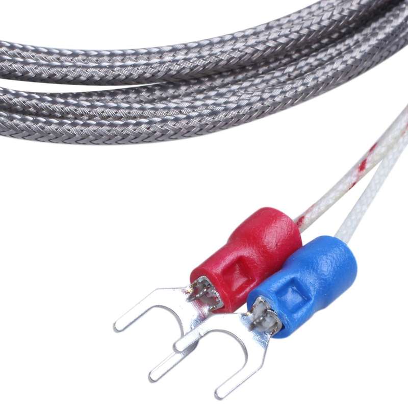 K Type 0-800 Degree Celsius Thermocouple Probe Sensors 2m 6.5ft
