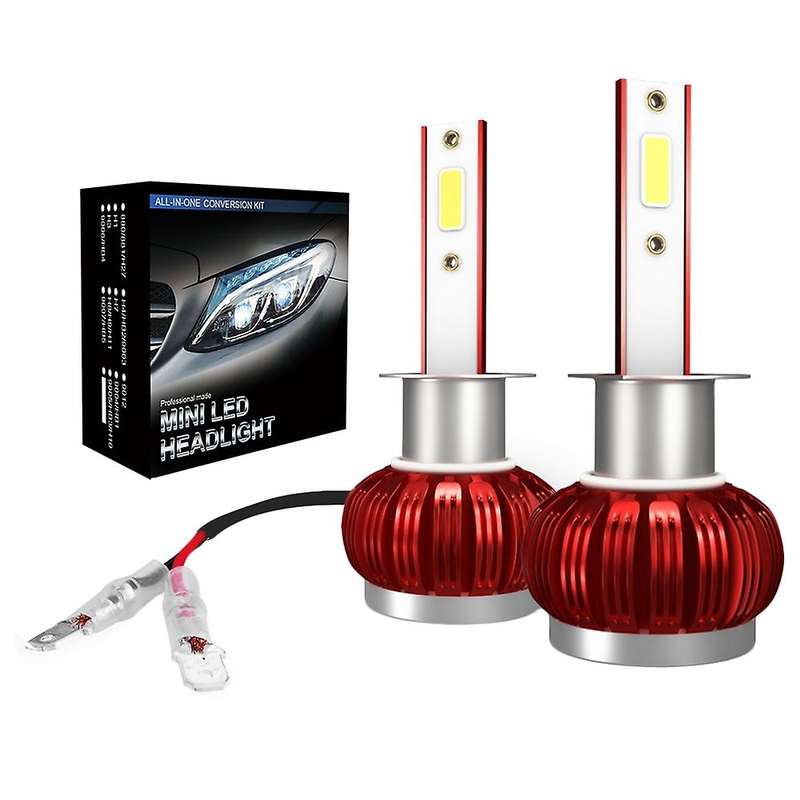 K1 Car Led Headlight Cob Beam Bulb Led H1 3800Lm 40W Strong Headlight Fog Light