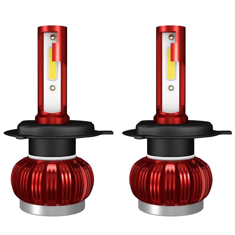 K1 Car Led Headlight Cob Beam Bulb Led H4/Hb2/9003 3800Lm 40W Strong Headlight Fog Light