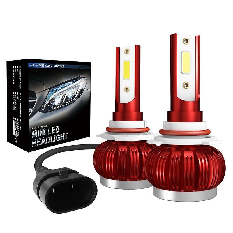 K1 Car Led Headlight Cob Beam Bulb Led 9005/Hb3/H10 3800Lm 40W Strong Headlight Fog Light