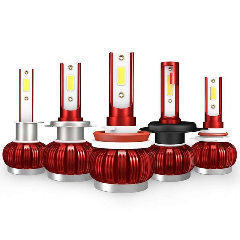 K1 Car Led Headlight Cob Beam Bulb Led H8/H9/H11 3800Lm 40W Strong Headlight Fog Light