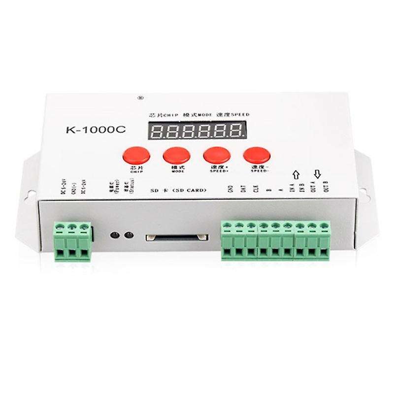 K-1000C Controller K1000C WS2812B WS2811 APA102 T1000S WS2813 LED 2048 Pixel Program Controller DC5-