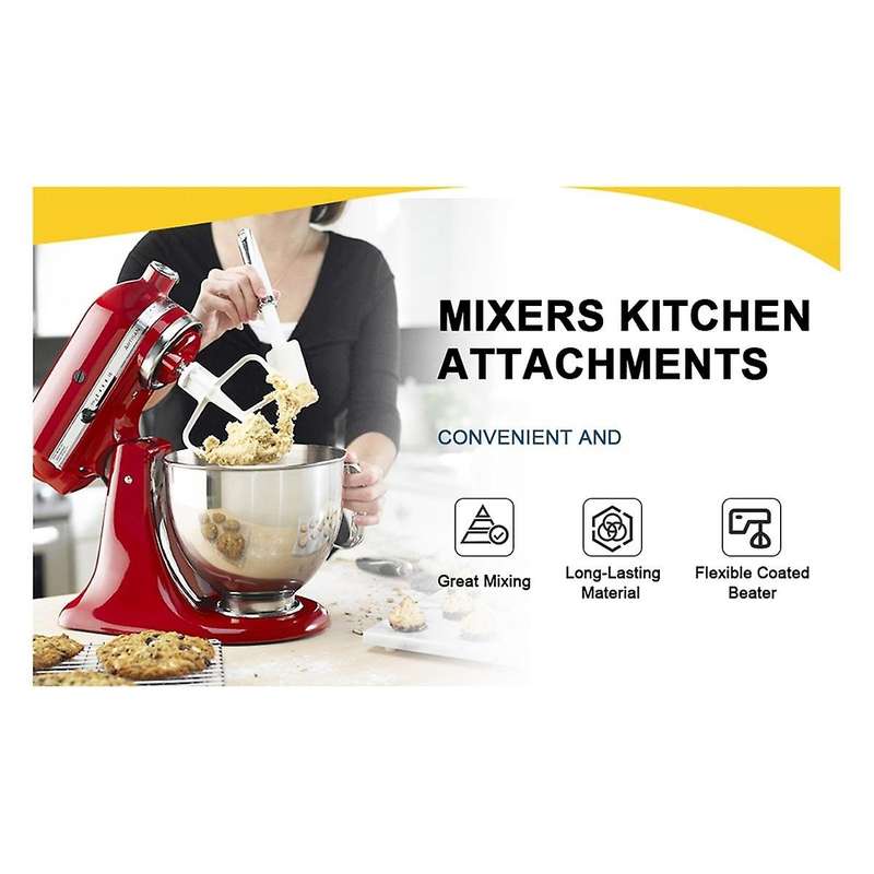 K45B Coated Flat Beater for Mixer, for Kitchen Aid Mixer Accessory Mixer Attachments
