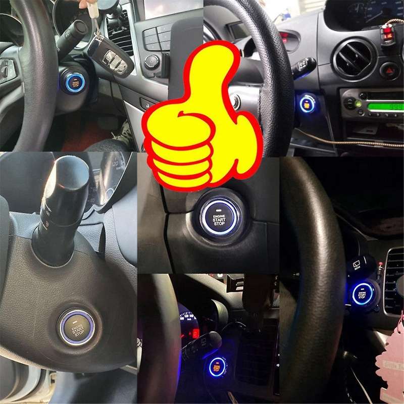 K5 Remote Start and Car Alarm Smart App Remote Start Stop System for Cars with Auto Ignition Button