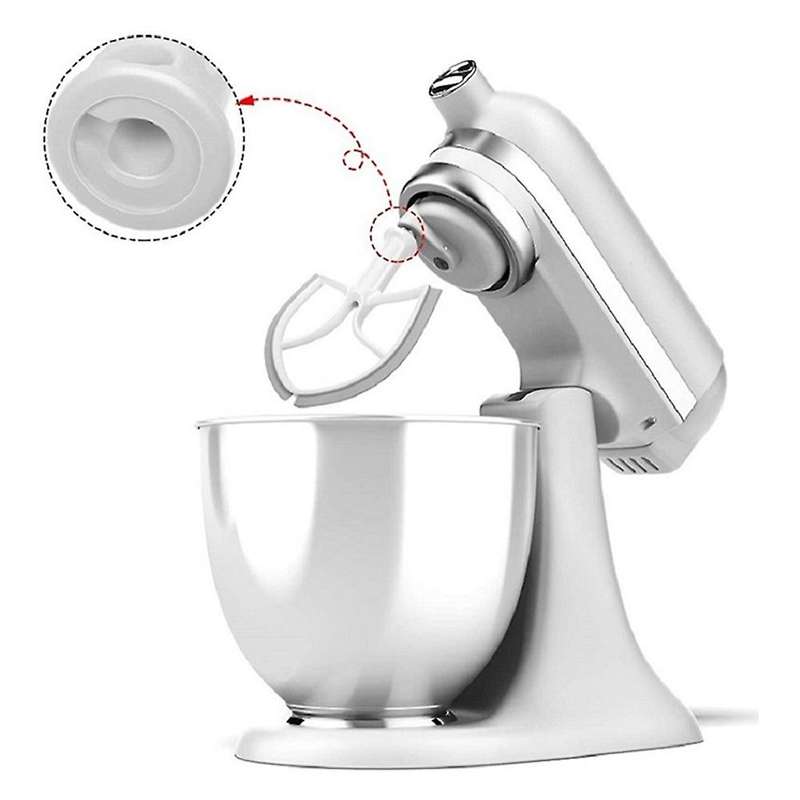 Ka-5bl 5-quart Flex Edge Beater for Bowl- Stand Mixers Plastic Flat Beater Paddle with Silicone Edg