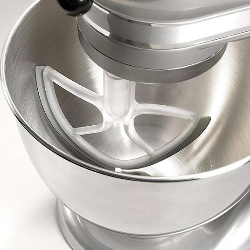 Ka-5bl 5-quart Flex Edge Beater for Bowl- Stand Mixers Plastic Flat Beater Paddle with Silicone Edg