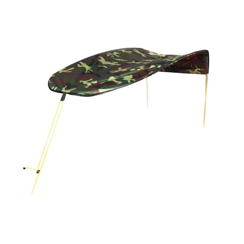 Kayak Awning, Waterproof and Resistant Awning Canopy, Folding Awning with Kayak Storage Bag Camoufl