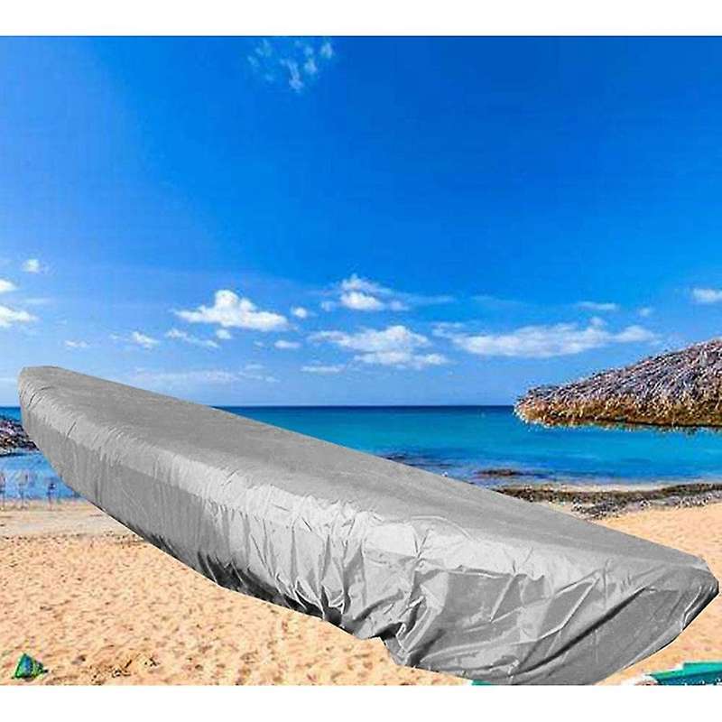 Kayak Canoe Storage Cover Dustproof Cockpit Cover Waterproof UV Resistant Dust Boat Cover for 13.5-1