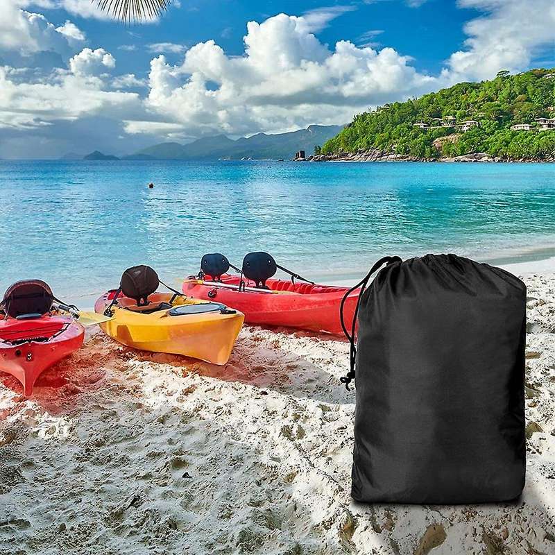 Kayak Cover Accessories,Waterproof Canoe Cover UV Resistant, Dustproof Fishing Boat Cover,4.1-4.5M