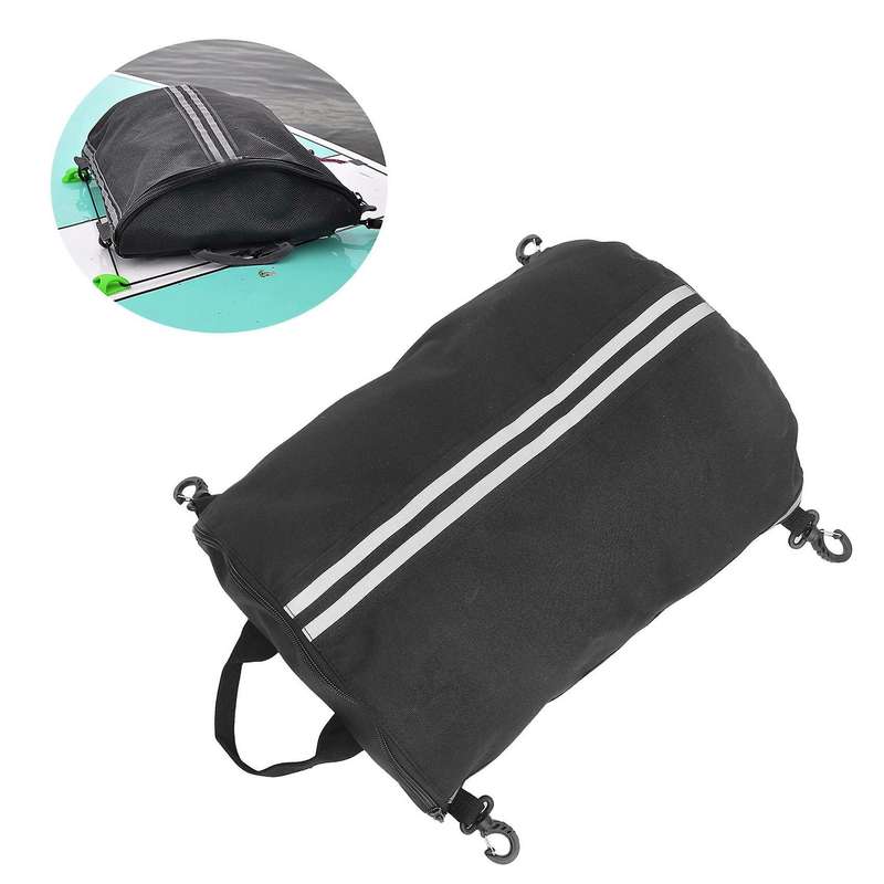 Kayak Mesh Cover Bag Mesh Deck Bag Stand Up Paddle Board Storage Bags Kayak Boat Canoe Equipment