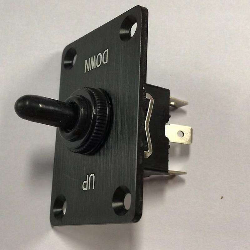 Kayak Marine Boat Anchor Control Panel Aluminum Plate Up/Down Trim Tab Toggle Switch,Included Lines