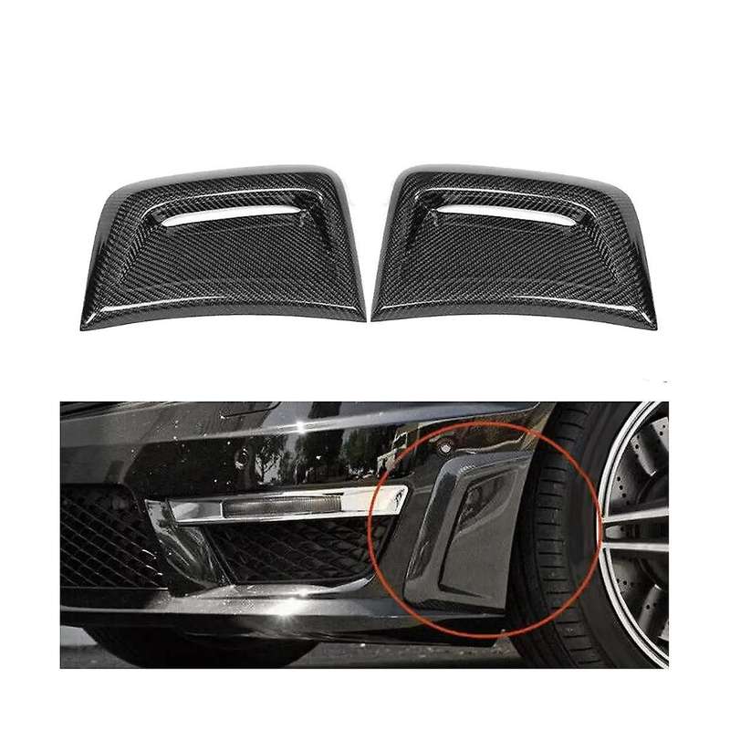 K-car Front Side Air Insert Vent Duct Cover Carbon Fiber Styling for W204 C63 2012-2014