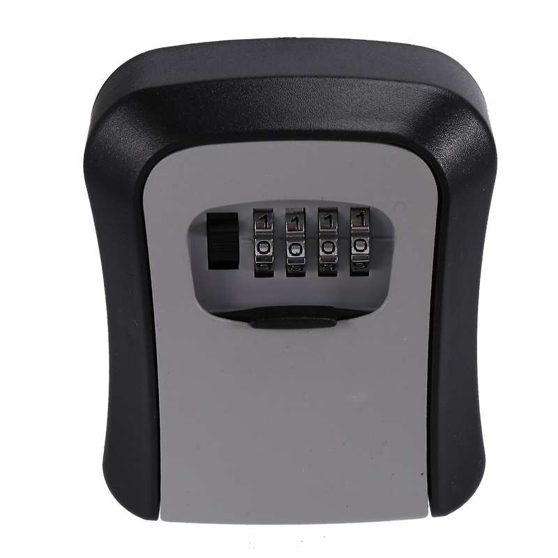 Key Lock Box Key Safe Box Weatherproof 4 Digit Combination Key Storage Lock Box Indoor Outdoor