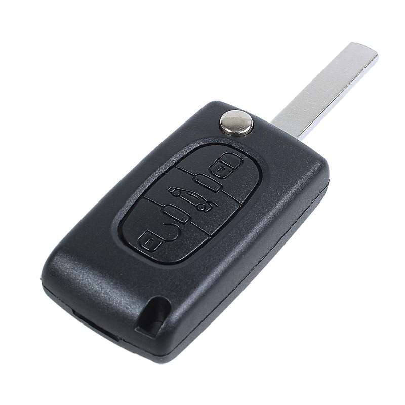 Key Remote Shell for 407 and 407 Sw Foldable 3 Buttons
