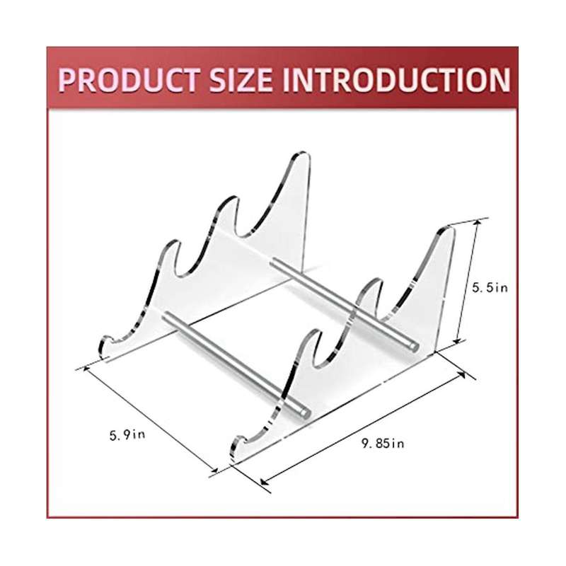Keyboard Stand 3 Layers, Acrylic Display Stand for Mechanical Keyboards, Clear Acrylic Keyboard, Ga