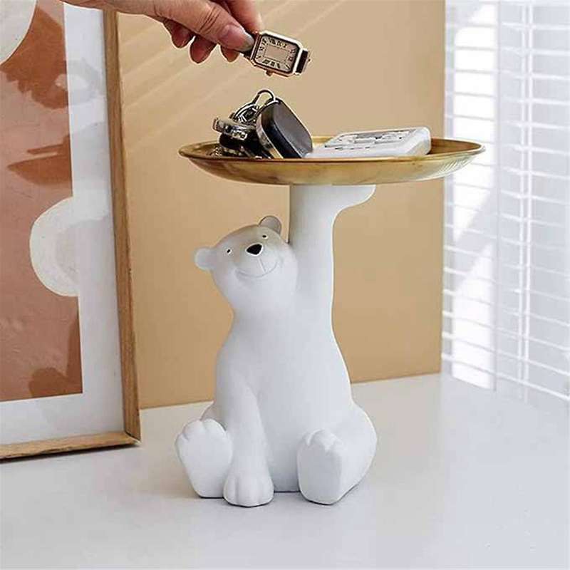 Key Tray for Entryway Table, Jewelry Tray, Cosmetic Storage Tray, Multi- Decorative Storage Tray
