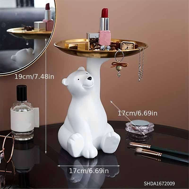 Key Tray for Entryway Table, Jewelry Tray, Cosmetic Storage Tray, Multi- Decorative Storage Tray