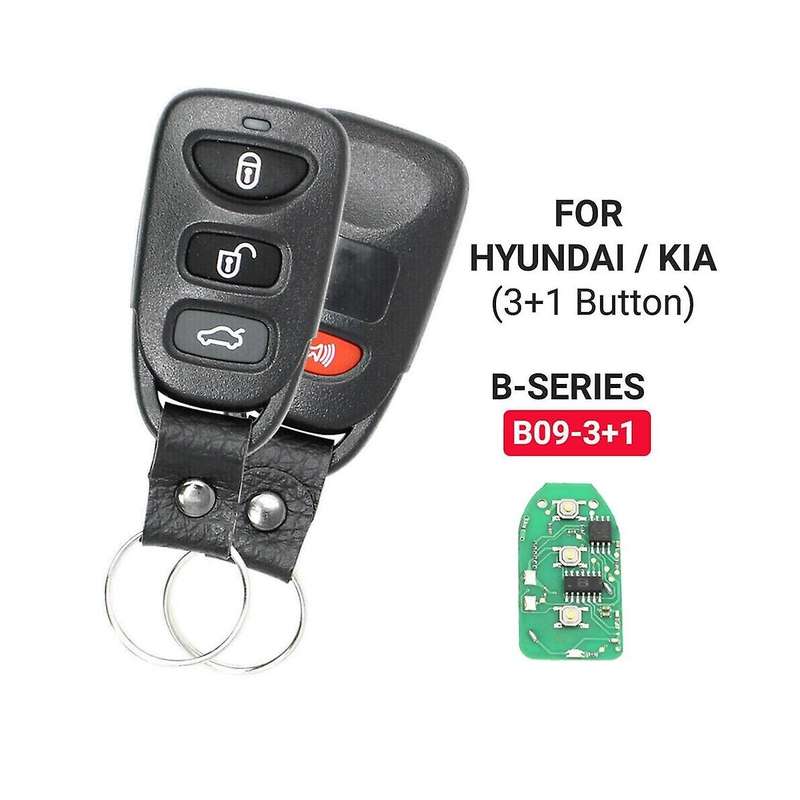 Keydiy B09-3+1 Remote Control Car Key Universal 4 Button for for Kd900/-x2 Mini/ Urg200 Programmer