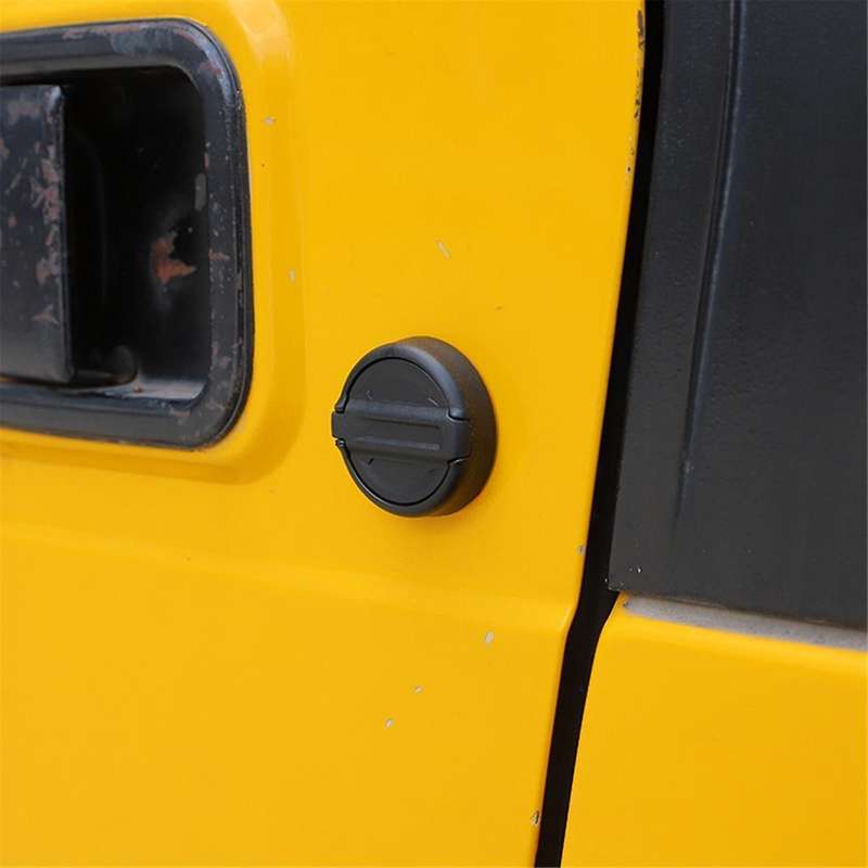 Keyhole Covers for Wrangler TJ JK JL JT 1997-2023 Car Door Security Accessories Keyhole Protection C
