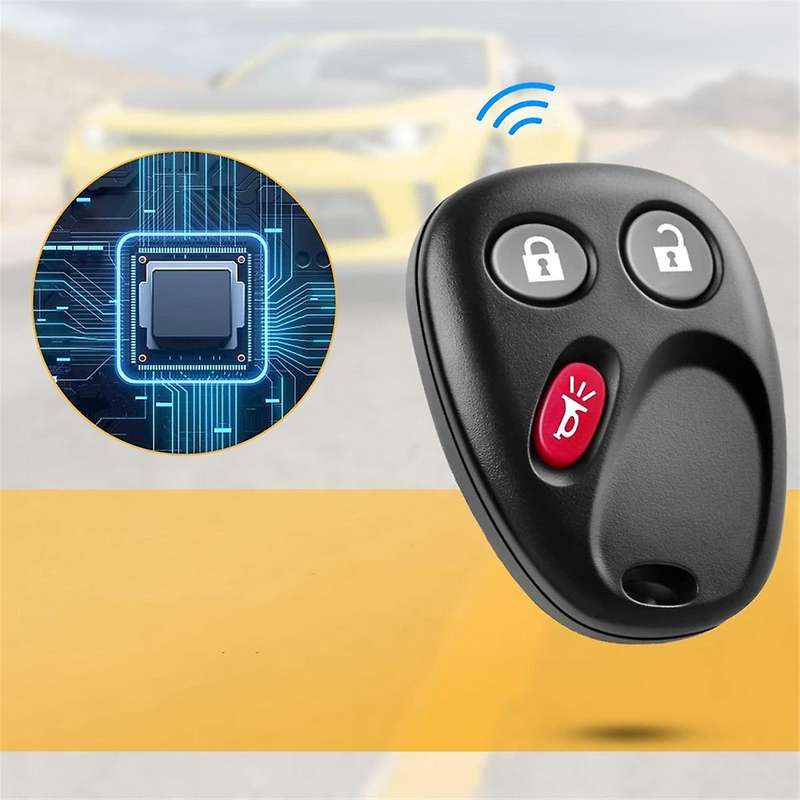 Keyless Entry Car Key Fob LHJ011 for H2 Escalade,2Pcs
