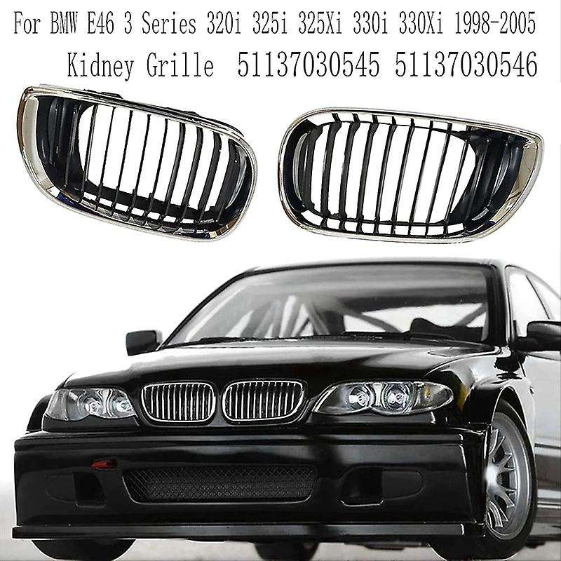 Kidney Grille for E46 3 Series 320i 325i 325xi 330i 330xi 1998-2005 Front Bumper 51137030545 5113703