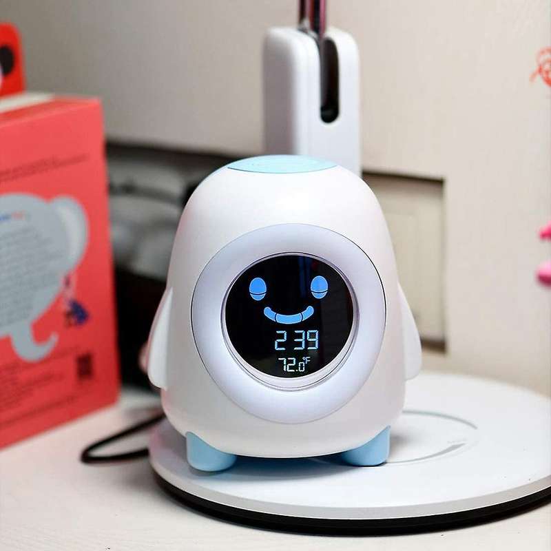 Kids Alarm Clock, Alarm Clock for Kids, Ready to Wake Up Sleep Trainer, Colorful Night Light, Nap Ti